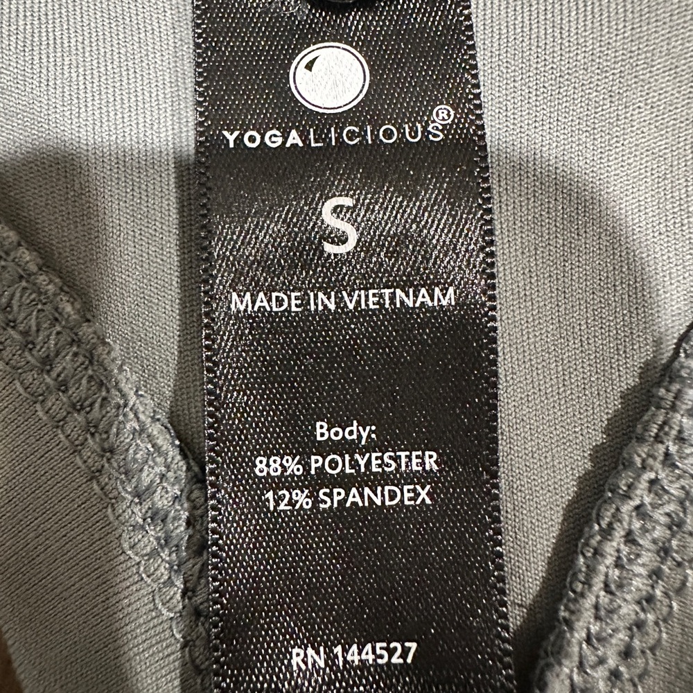 Yogalicious Racerback Tank Top Size Small Light Green - Picture 3 of 6